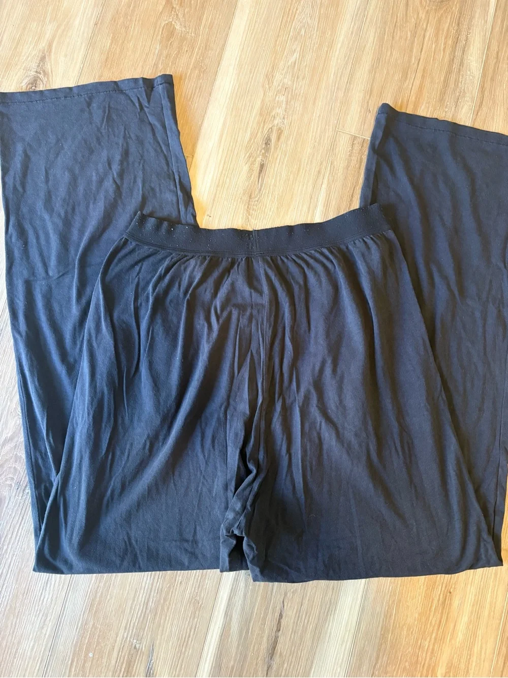 SKIMS Black Unisex Relaxed Lounge Pants Small